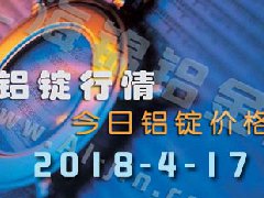 今日鋁價：4月17日全國各地鋁錠行情